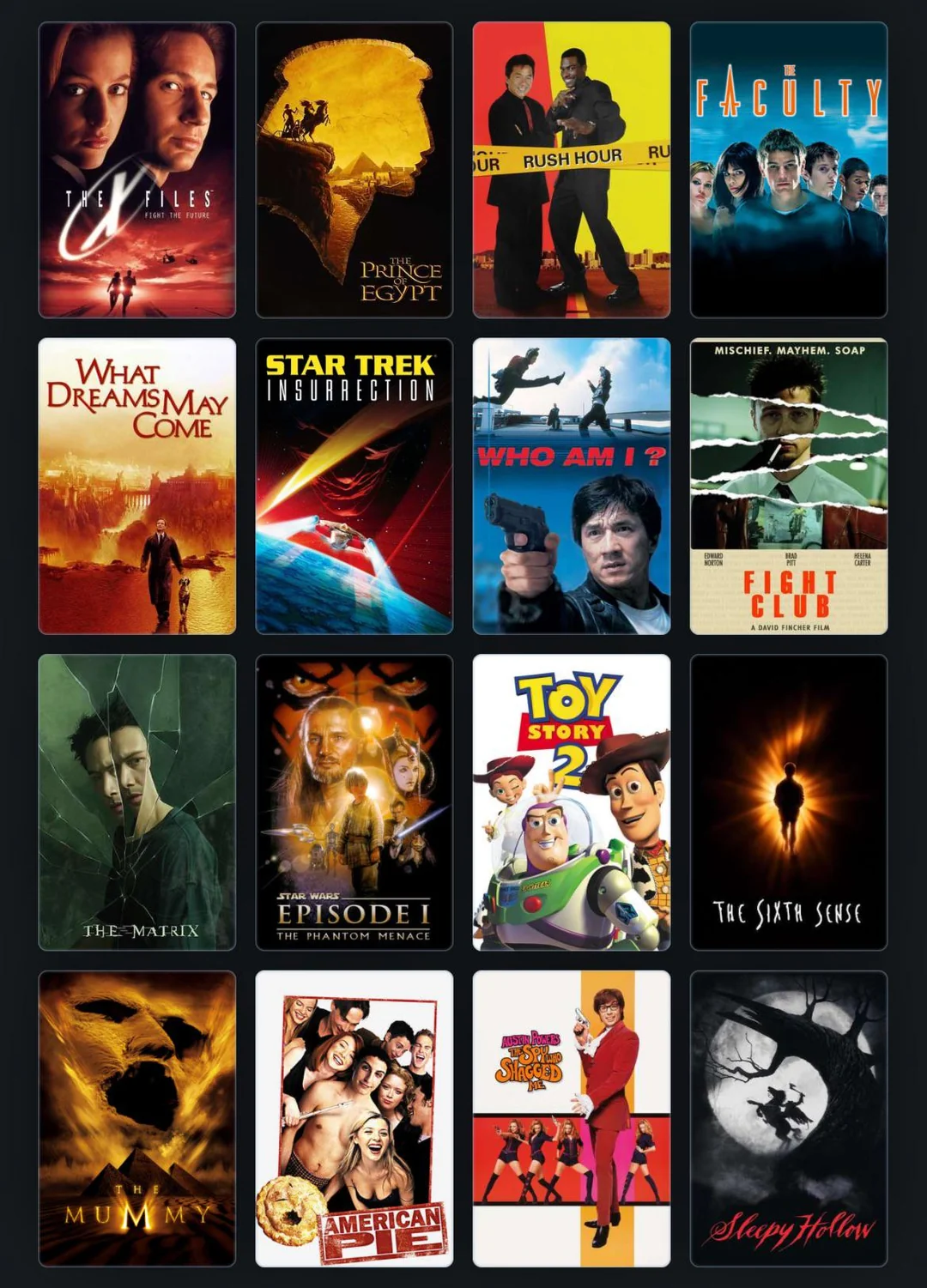 Movies that lied